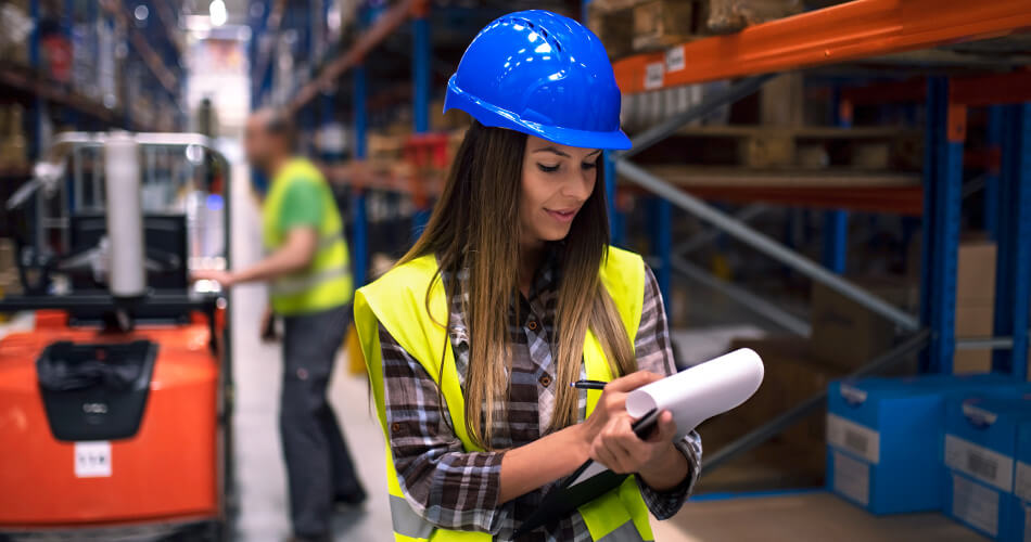 Apak Group safety inspection and employee training in production hall